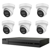 Hikvision Hilook 6Mp 8Ch NVR with 6x 6MP Cameras