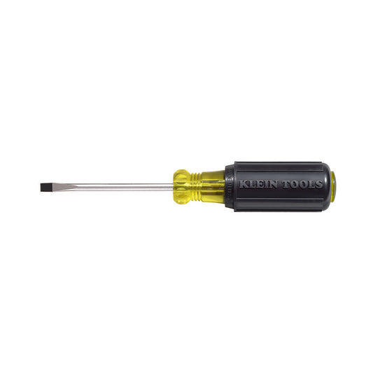 Klein Tools 3/16-Inch Cabinet Screwdriver, 3-Inch Round Shank- A-601-3