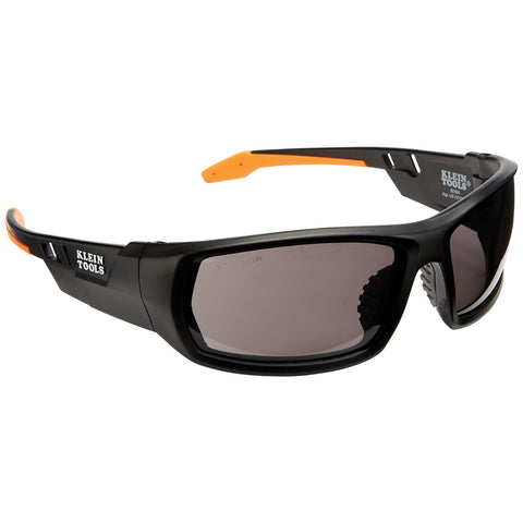 Klein Tools Professional Safety Glasses, Full Frame, Gray Lens- A-60164