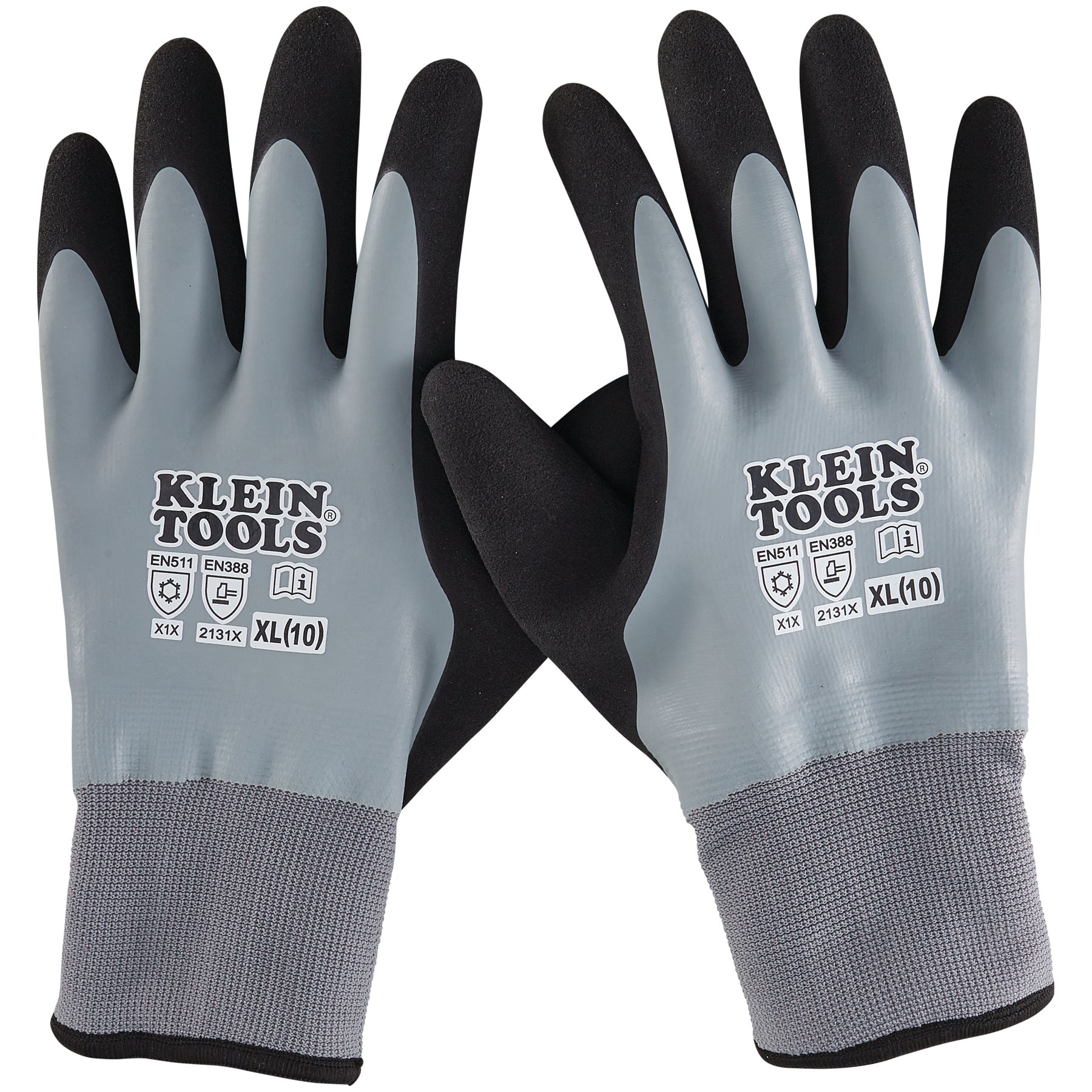 Klein Tools 60390 Thermal Dipped Gloves Xl