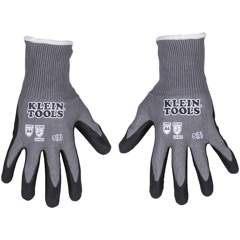Klein Tools A-60587 Cut Resistant Lvl4 Knit Dipped Glove Sm - ARCK Electrical Wholesale Supplies