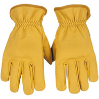 Klein Tools 60603 Cowhide Leather All Purpose Gloves Med
