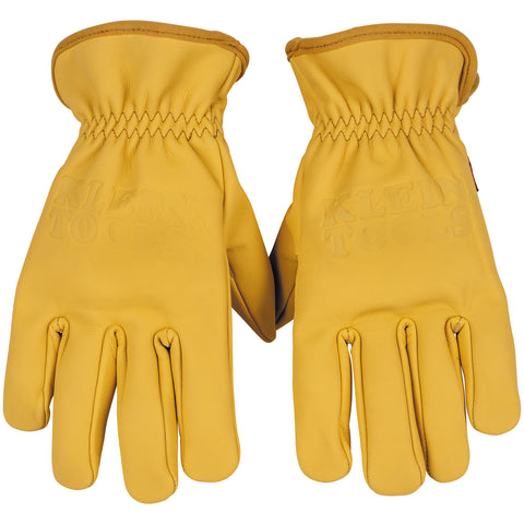 Klein Tools 60603 Cowhide Leather All Purpose Gloves Med