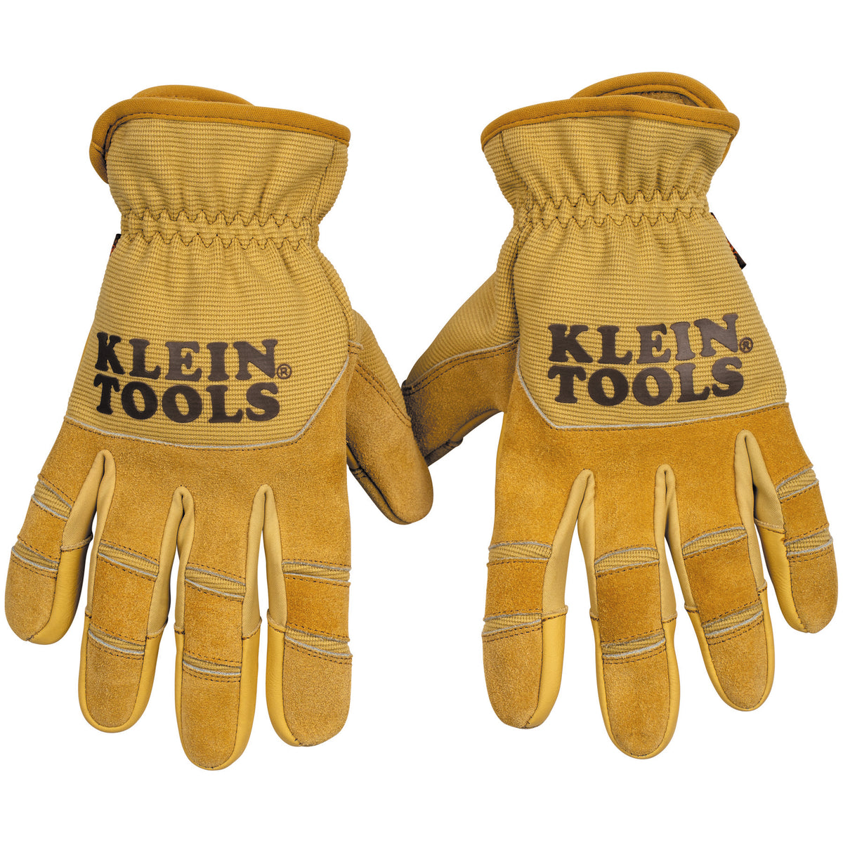 Klein Tools 60607 Leather All Purpose Gloves Med