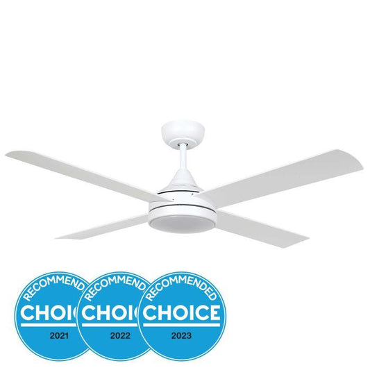 Stradbroke 48 DC Fan 20W LED Tri-Col Wht - 20491601
