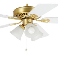 Waikiki Fan LT 3x40W BRS MATT/FR - 20518411 (LIGHT ONLY)