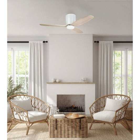 SEACLIFF 44 DC hugger ceiling fan with LED light - 20523605