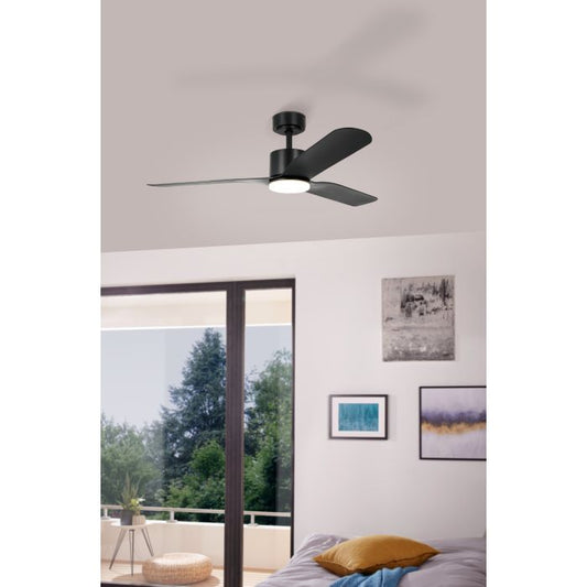 ILUKA 52 DC ceiling fan with LED light - 20537802
