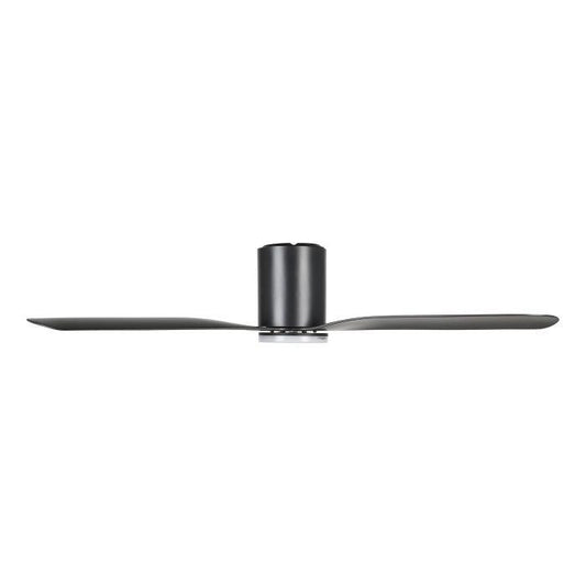 ILUKA 52 DC hugger ceiling fan with LED light - 20538302