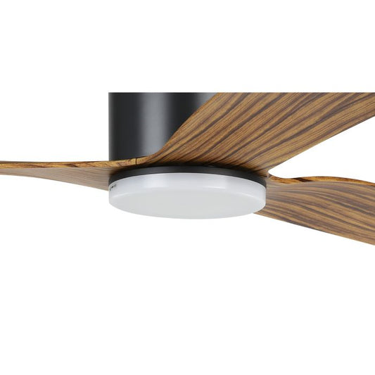 ILUKA 52 DC hugger ceiling fan with LED light - 20538315