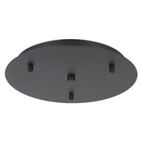 Ceiling Plate Only H/L 3XL/H Black - 205357