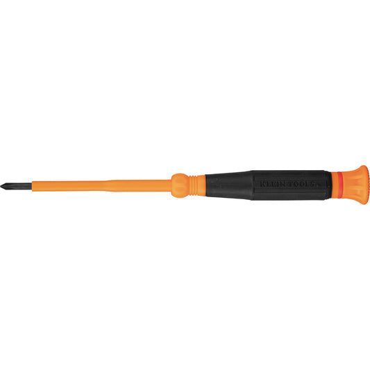 Klein Tools Insulated Precision Screwdriver, #0 Phillips, 3-Inch Shank- A-6233INS
