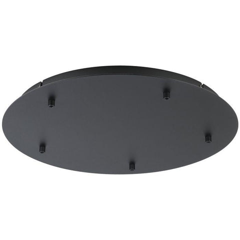 Ceiling Plate Only H/L 5XL/H Black - 205358