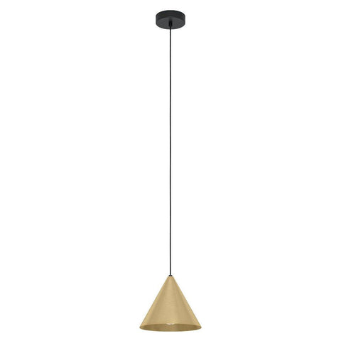 NARICES Pendant Light Black / Brushed Brass Steel - 99591N