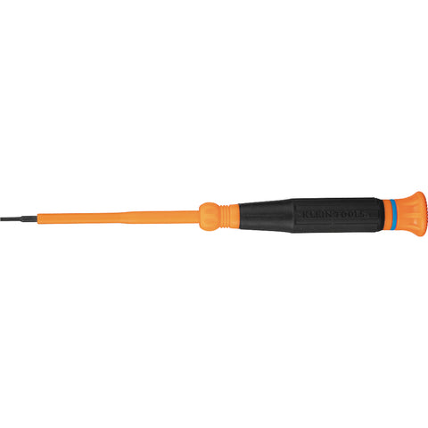 Klein Tools 6273INS Insulated Precision S/Driver Sltd 1/16In