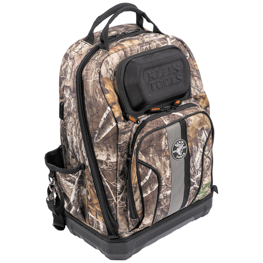 Klein Tools Tradesman Pro™ XL Tool Bag Backpack, 40 Pockets, Camo- A-62800BPCAMO