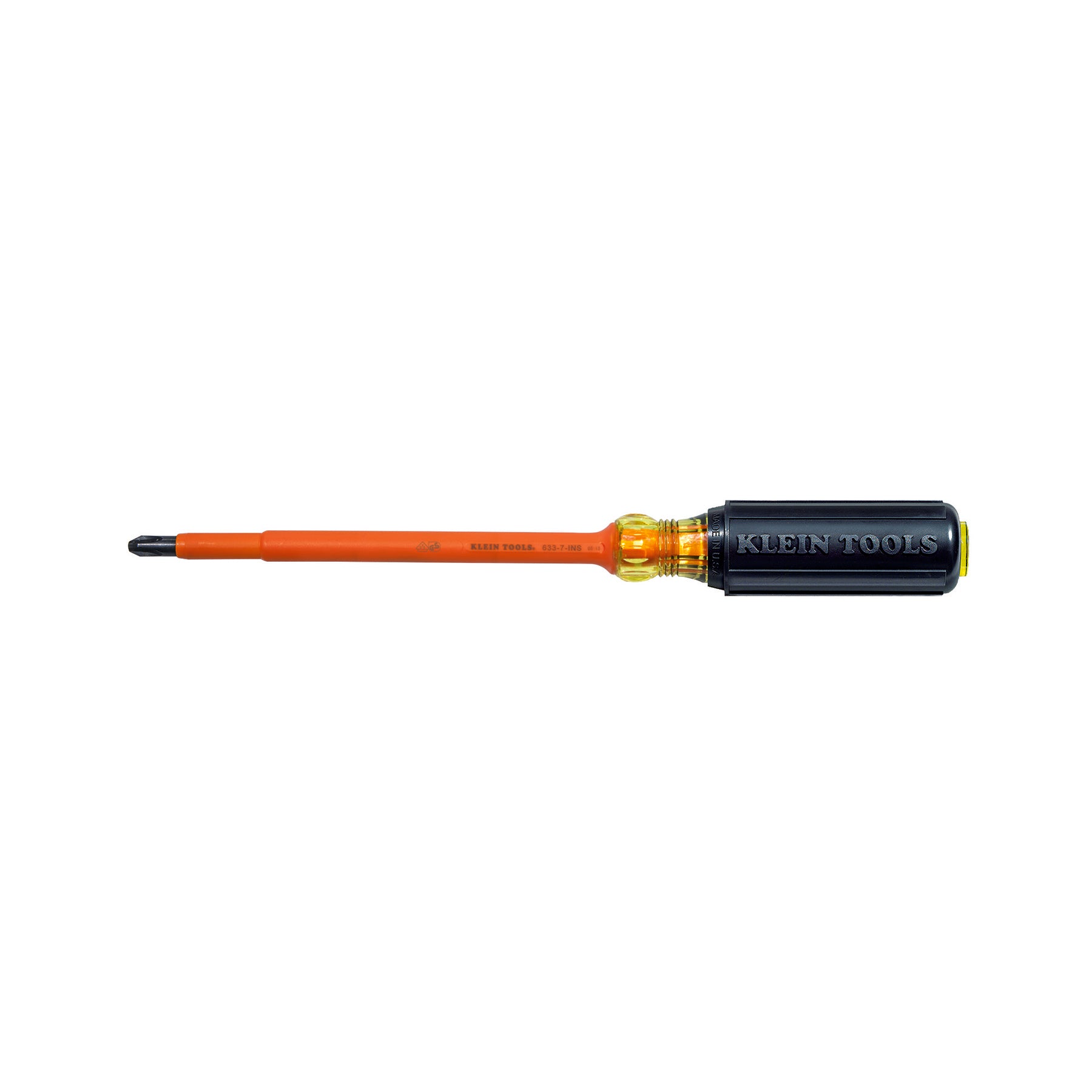 Klein Tools 633-7-INS S/Dvrnsulated No3 Phillips Tip-177Mm