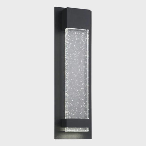 VILLAGRAZIA Exterior Wall Light H300mm Black Aluminium 3CCT - 205921 - ARCK Electrical Wholesale Supplies