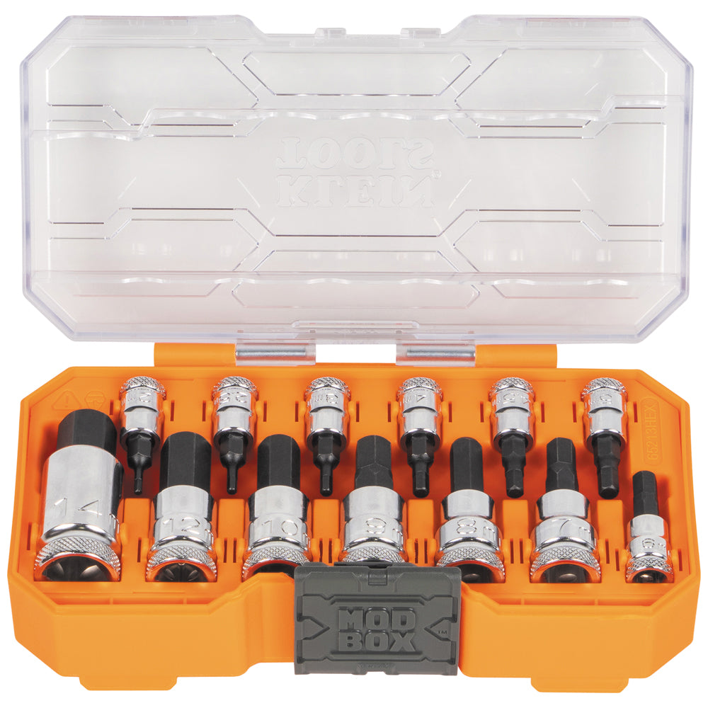Klein Tools A-65213HEXM 13Pc Metric Hex Bit Socket Set - ARCK Electrical Wholesale Supplies