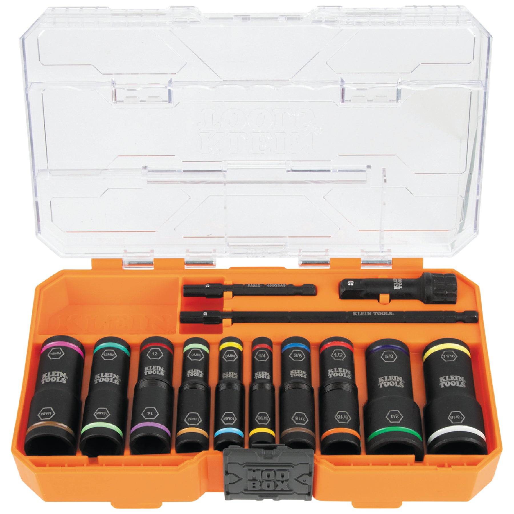 Klein Tools 65239 Flip 20 Impact Sckt Set Knect Sae&Metric