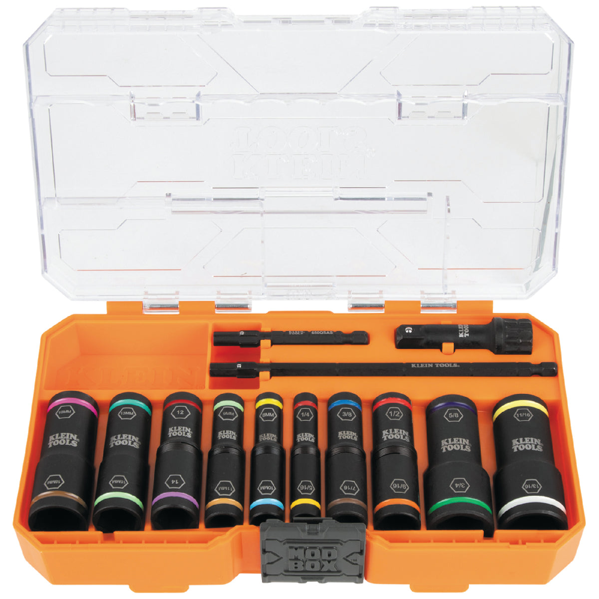 Klein Tools 65239 Flip 20 Impact Sckt Set Knect Sae&Metric