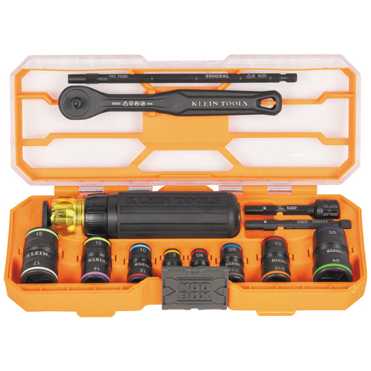 Klein Tools Flip-16 KNECT™ Ratcheting Impact Flip Socket Screwdriver- A-65242