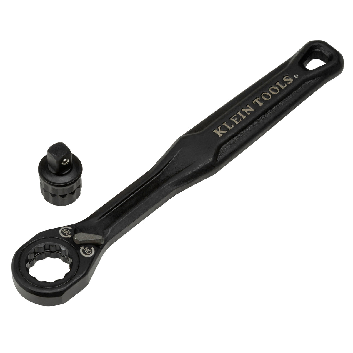 Klein Tools KNECT™ (S) Pass Through Ratchet and 1/4-Inch Drive Socket- A-65301ADP