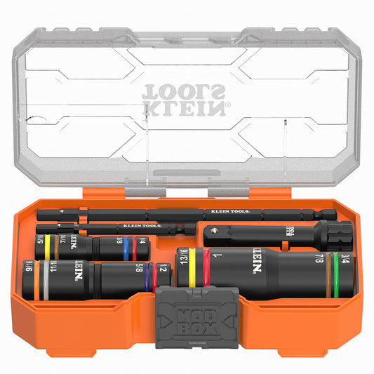 Klein Tools KNECT™ Quad-12 Heavy-Duty Impact Flip Sockets, SAE,- A-653QS