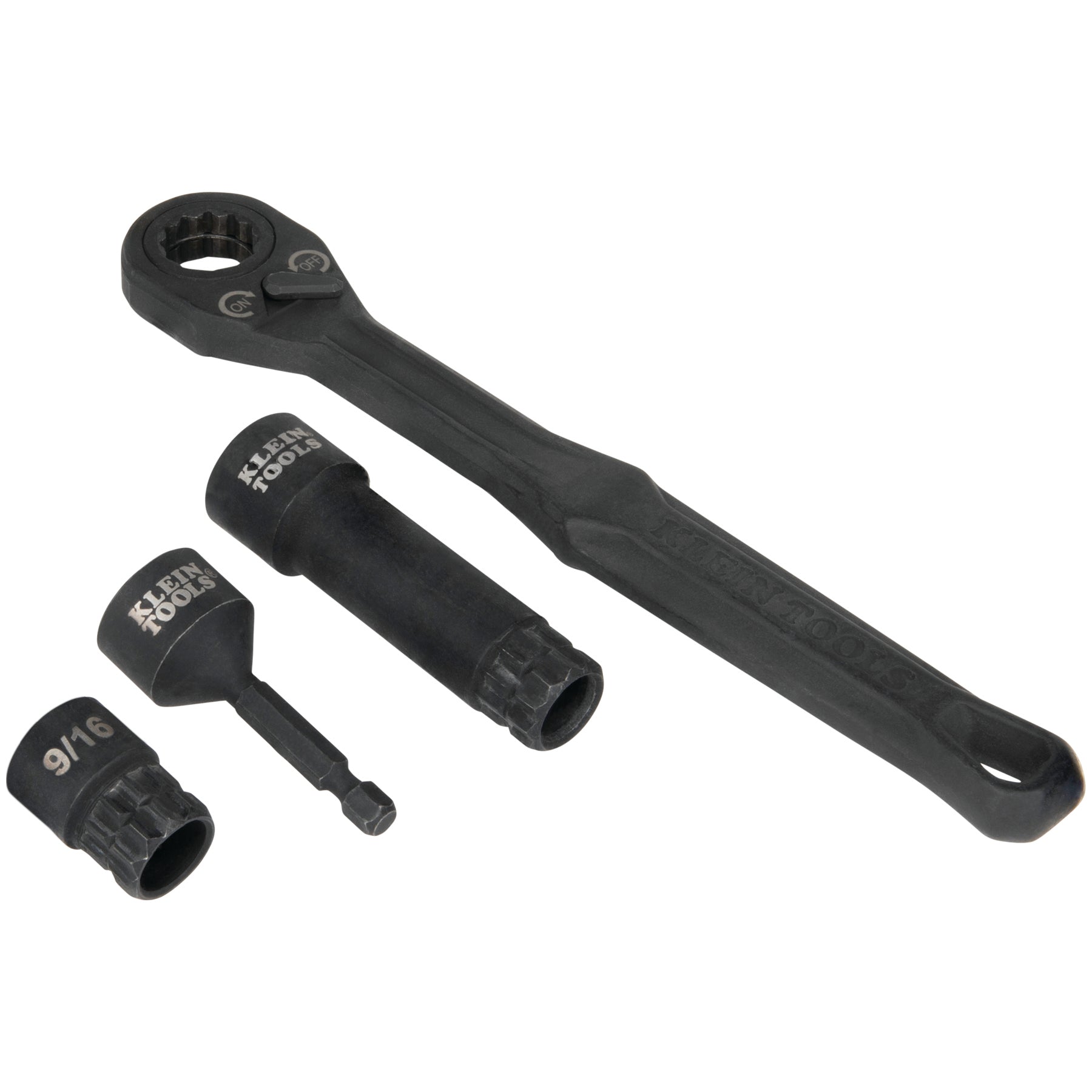 Klein Tools 65400 8.5In Impt Pt Socket Wrench Kit
