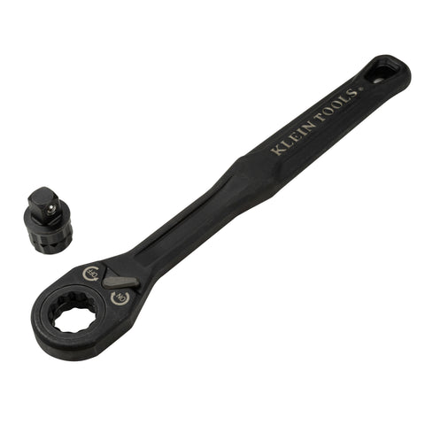 Klein Tools KNECT™ (M) Pass Through Ratchet and 3/8-Inch Drive Socket- A-65408ADP