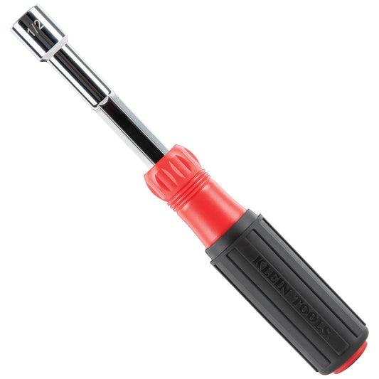 Klein Tools Color-Coded Hollow-Shaft Heavy-Duty Nut Driver, 1/2-Inch- A-65412