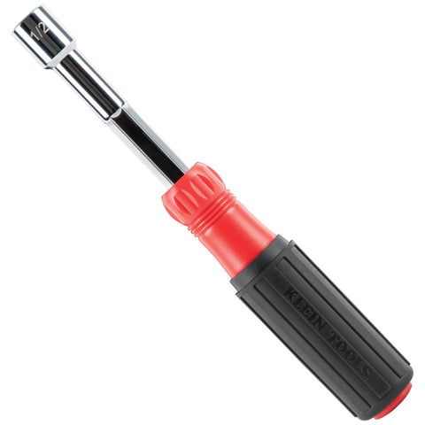 Klein Tools Color-Coded Hollow-Shaft Heavy-Duty Nut Driver, 1/2-Inch- A-65412