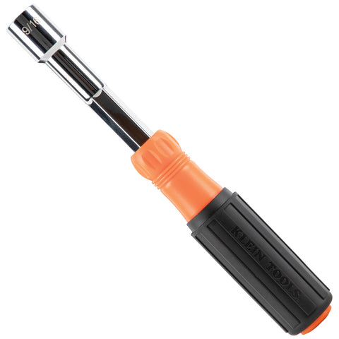 Klein Tools Color-Coded Hollow-Shaft Heavy-Duty Nut Driver, 9/16-Inch- A-654916