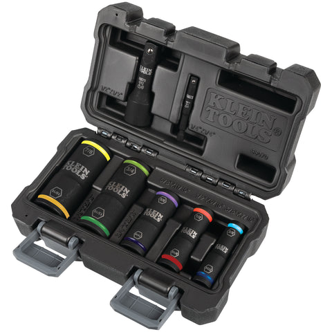 Klein Tools 66070 Flip Impact Socket Set 7Pc Imperial