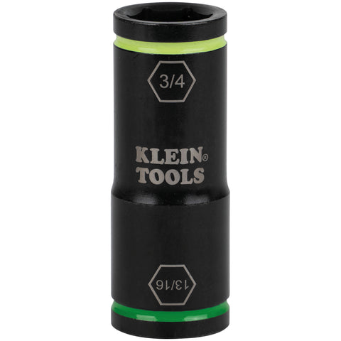 Klein Tools 66074 Flip Impact Socket 3/4 + 13/16In