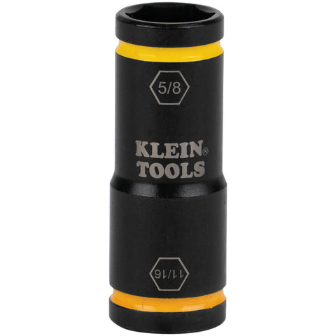 Klein Tools 66075 Flip Impact Socket 11/16 + 5/8In