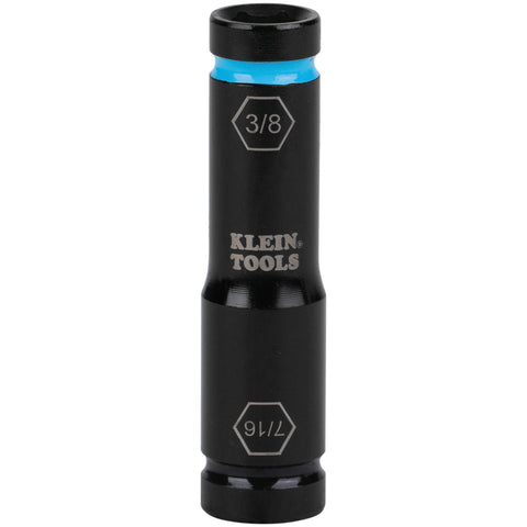 Klein Tools 66077 Flip Impact Socket 7/16 + 3/8In