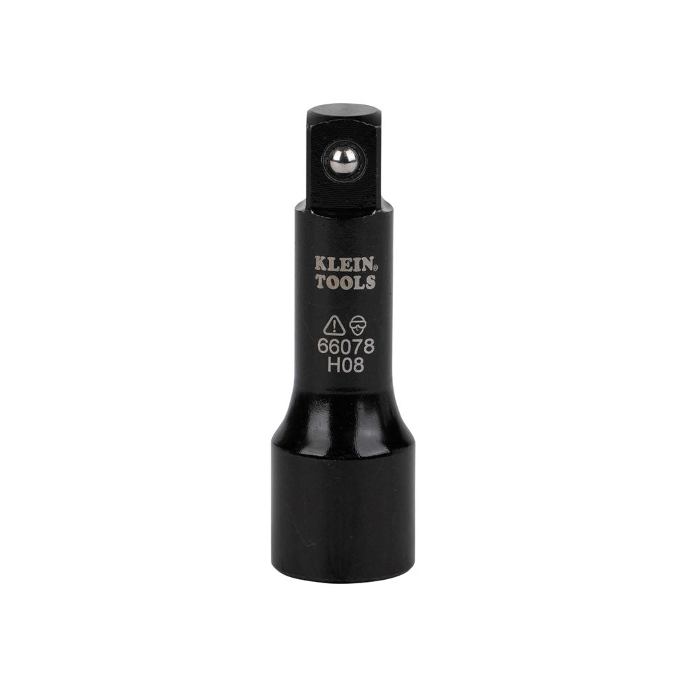 Klein Tools Flip Impact Socket Adapter, Large, 1/2 to 1/2-Inch- A-66078