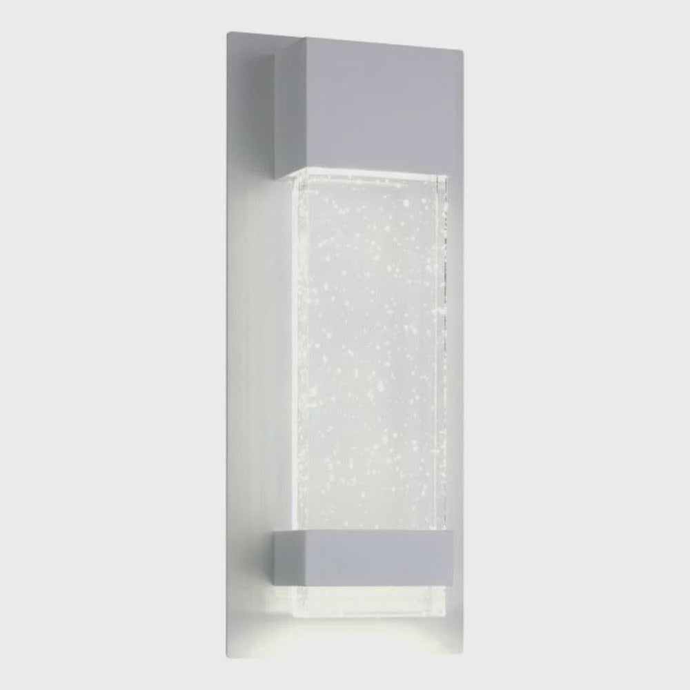 VILLAGRAZIA Exterior Wall Light H300mm White Aluminium 3CCT - 205918 - ARCK Electrical Wholesale Supplies