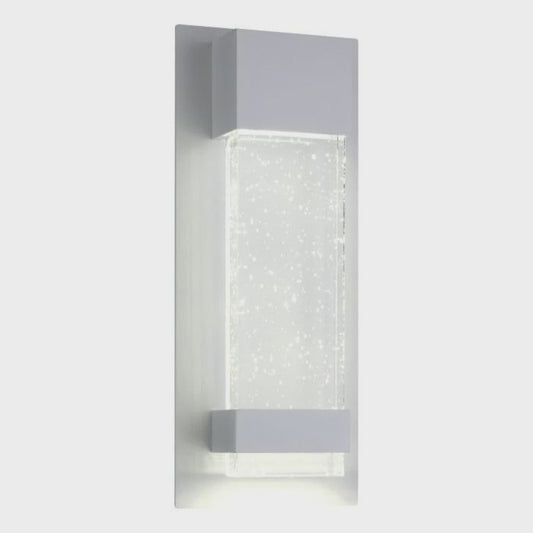VILLAGRAZIA Exterior Wall Light H300mm White Aluminium 3CCT - 205918 - ARCK Electrical Wholesale Supplies