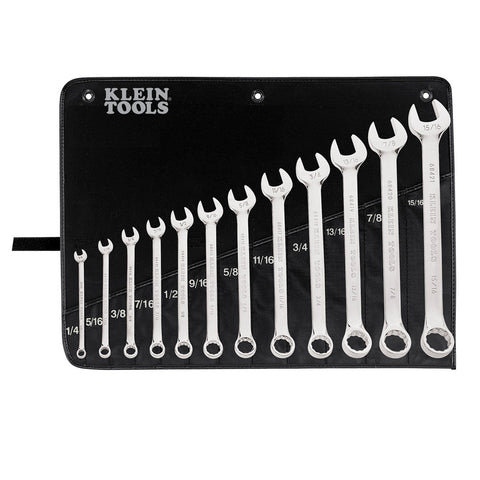 Klein Tools Combination Wrench Set, 12-Piece- A-68404