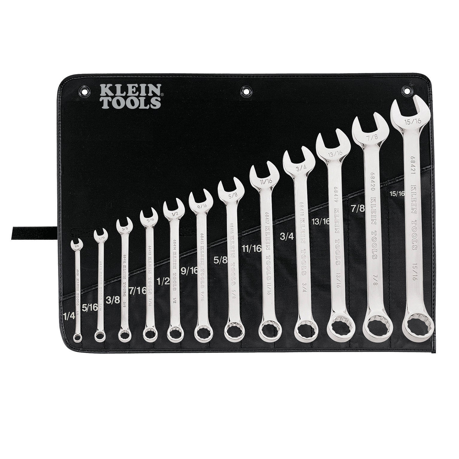 Klein Tools 68404 12Pce Combo Wrench Set Imperial