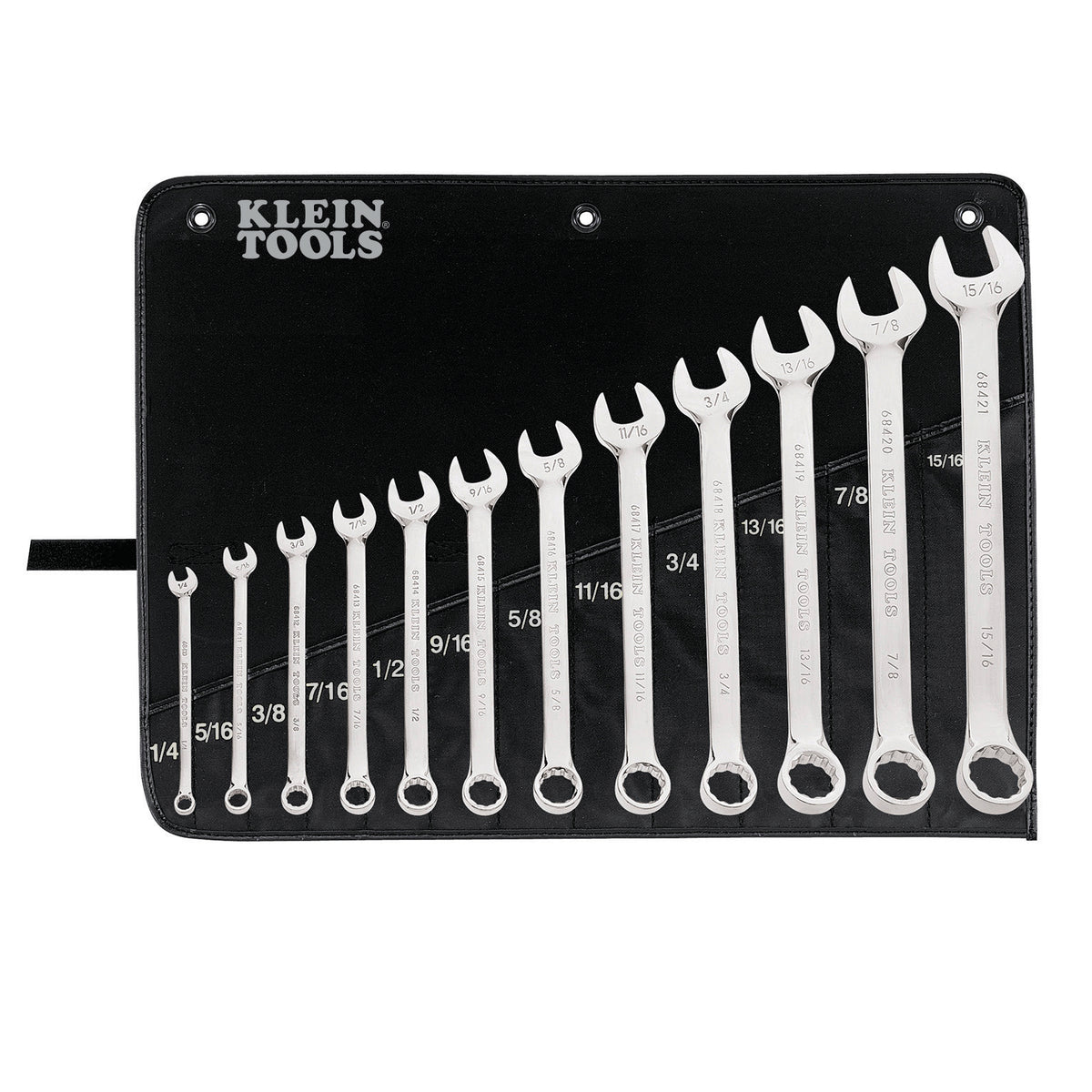 Klein Tools 68404 12Pce Combo Wrench Set Imperial