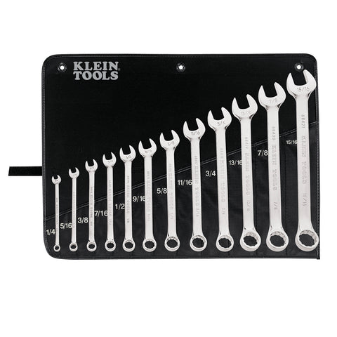 Klein Tools 68404 12Pce Combo Wrench Set Imperial