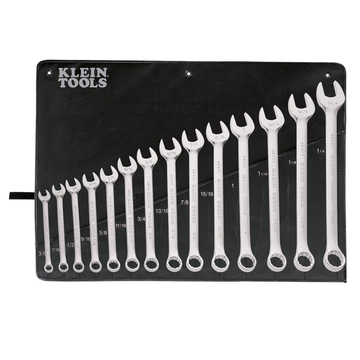 Klein Tools 68406 14Pce Combo Wrench Set Imperial