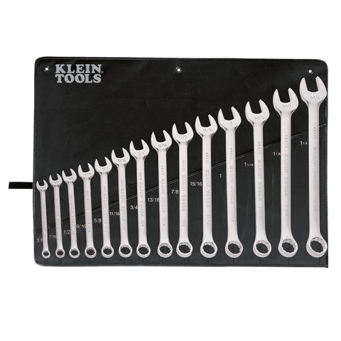 Klein Tools 68406 14Pce Combo Wrench Set Imperial