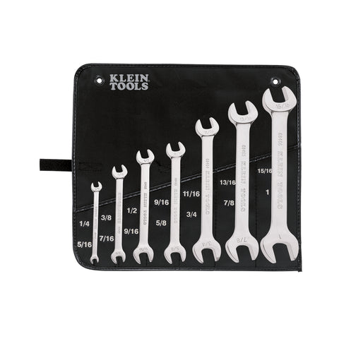 Klein Tools 68452 7Pce Open Ended Wrench Set Imperial