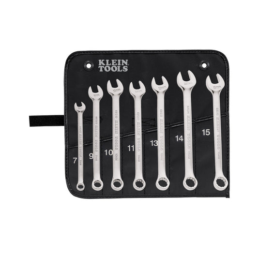 Klein Tools Combination Wrench Set, Metric, 7-Piece- A-68500