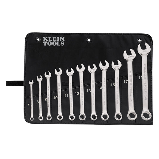 Klein Tools Metric Combination Wrench Set, 11-Piece- A-68502