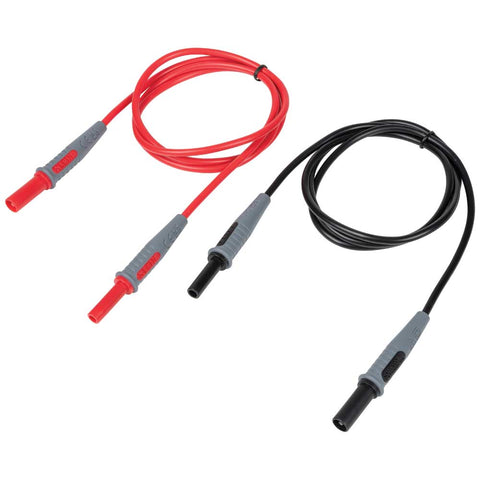 Klein Tools Lead Adapters, Red and Black, 3-Foot- A-69359
